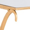Lavar Coffee Table - Gold/Glass - Safavieh - 4 of 4