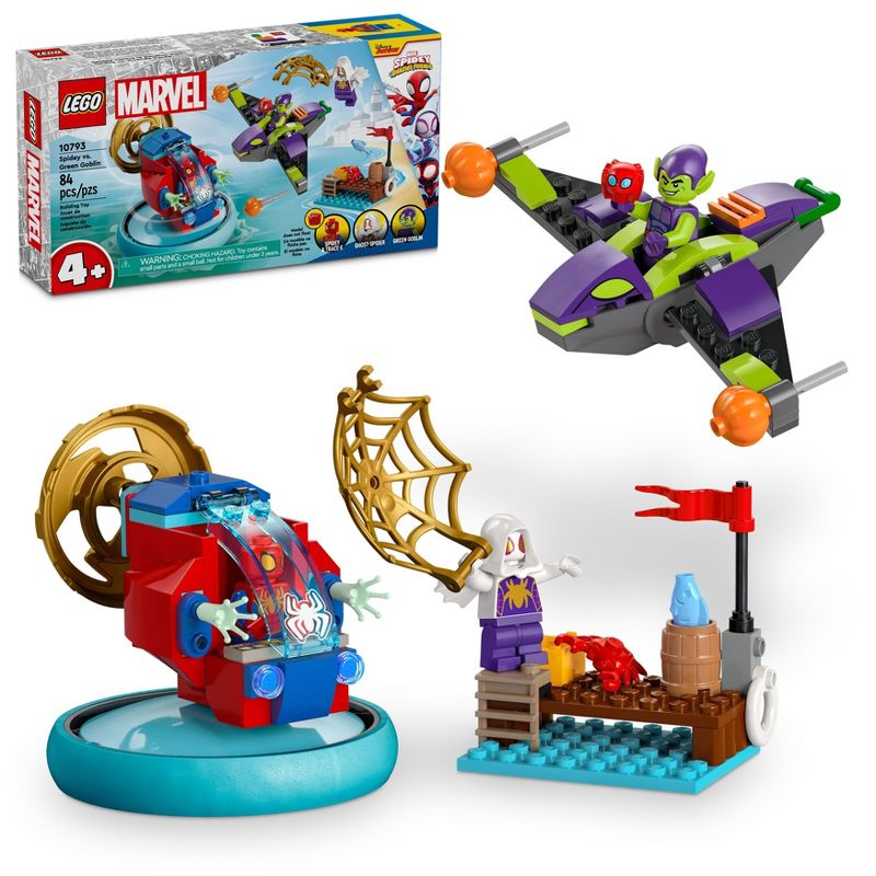 LEGO Marvel Spidey vs. Green Goblin Super Hero Toy 10793, 1 of 7