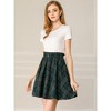 INSPIRE CHIC Women's Plaid Pleated Mini Tartan Overall Skater Suspender Skirt - 3 of 4