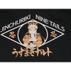 Shinobi Uzumaki with Kanji Men's Black Hoodie - 2 of 2