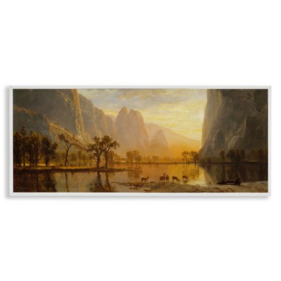 Stupell Industries Yosemite Valley Classic Painting, 30" x 13"