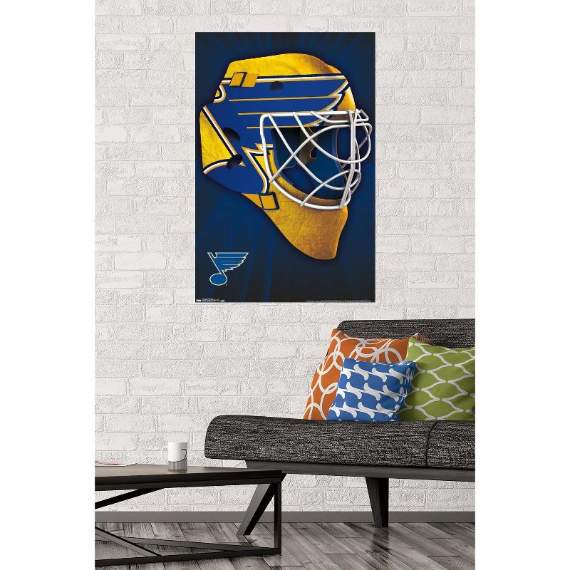 Trends International NHL St. Louis Blues - Logo 17 Unframed Wall Poster Prints, 2 of 7