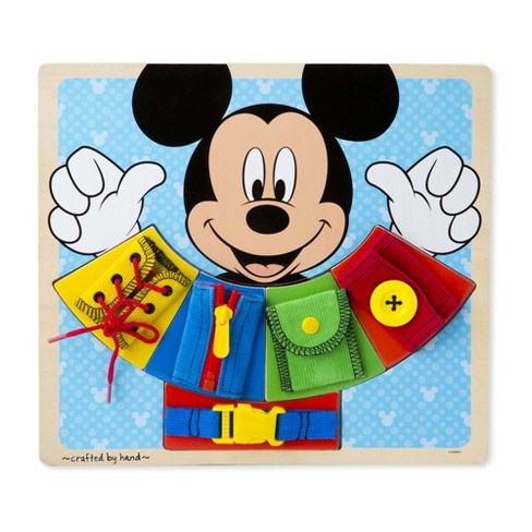 Melissa & Doug Mouse Clubhouse Wooden Basic Skills Board : Target