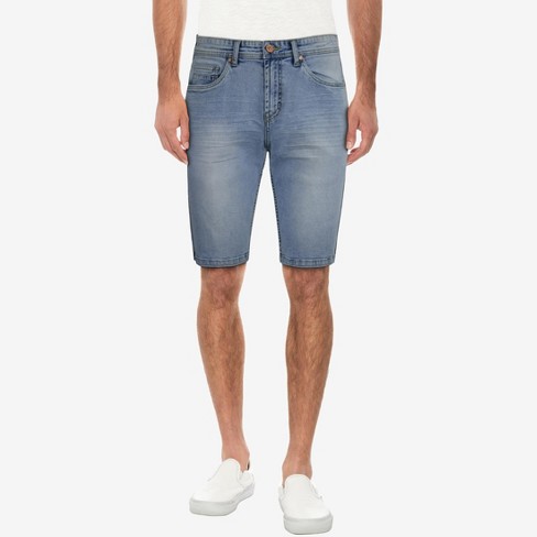 mens denim shorts target