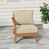 WestinTrends  Avalon Outdoor Patio HDPE Left Arm Facing Sectional Corner Club Chair with Patio Cushions - 2 of 4