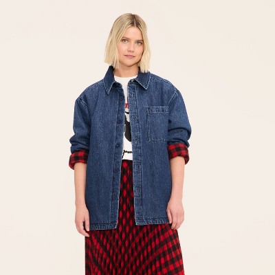 Adult Denim Shacket - Woolrich