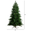 Nearly Natural 7.5-ft Pre-Lit Artificial California Spruce Christmas Tree with 1000 Color Changing LED Lights - 2 of 4