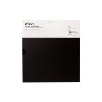Cricut 12 x 48 Premium Glossy Permanent Vinyl Black