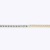 Moissanite Tennis Bracelet 2.2cttw D Color D Color VVS1 925 Sterling Silver Adjustable Cuban Link Bracelet for Women or Men - 4 of 4