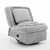 TiramisuBest Black Fax Leather Push Back Chair with Black for Recliners & Massage Chairs - 2 of 4