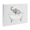 Stupell Industries Happy Elephant Splashing Bathtub Wall Plaque Art, 19" x 13" - 2 of 4