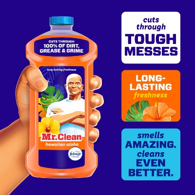 Mr. Clean Dilute Hawaiian Aloha All-Purpose Floor Cleaning Liquid - 41 fl oz