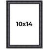PosterPalooza | Photo Size Linear Black Picture Frame - UV Acrylic, Foam Board Backing, Hanging Hardware - 2 of 4