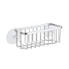 LunaLulinlk 304 Stainless Deluxe Kitchen Sink Suction Holder (Brushed Texture, 7.4 x 3.3 x 2.75 Inch)(Sponge & Brush NOT Included) - 4 of 4