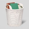 Waffle Kids' Storage Basket Cream - Pillowfort™ - 3 of 4