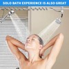 Garvee Dual Shower Head for Couples with Handheld, Tandem Shower System Featuring 6-Spray Modes Handheld & 360° Adjustable Rainfall Showerhead - 2 of 4