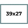 PosterPalooza | Simple Blue Picture Frame - UV Acrylic, Backing Board, Hanging Hardware Included - 2 of 4