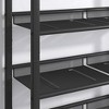 Industrial shoe rack, adjustable country style 5-layer shoe rack storage rack, with 4 mesh shelves - 2 of 4