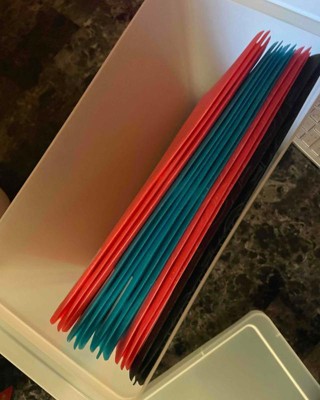 Plastic Hanging File Crate With Lid - Brightroom™ : Target