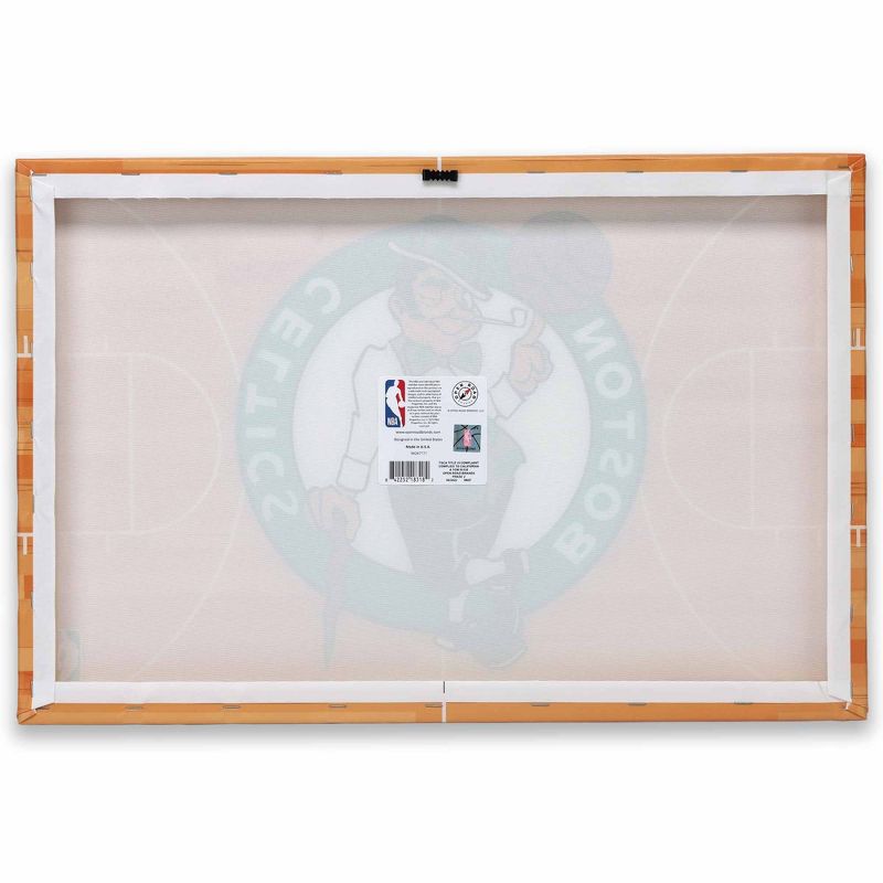 NBA Boston Celtics Court Canvas Wall Sign, 3 of 6