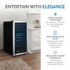 Newair Freestanding 76 Bottle Dual Zone Compressor Wine Fridge with Low-Vibration Ultra-Quiet Inverter Compressor, Adjustable Racks - 2 of 4