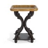 Christopher Knight Home Dianelly French Country Faux Wood  Accent Table with Square Top - 2 of 4