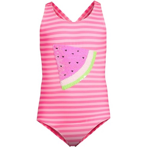 Lands' End Women's Upf 50 Full Coverage High Neck Tugless One Piece Swimsuit  : Target