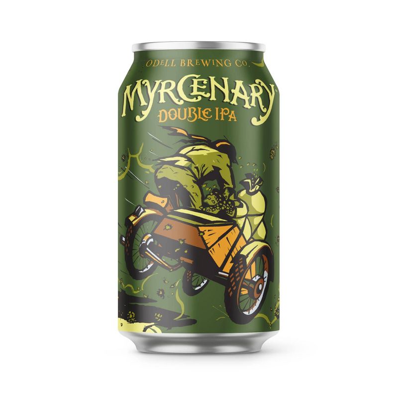 Odell Brewing Myrcenary Double IPA Beer - 6pk/12 fl oz Cans, 3 of 6