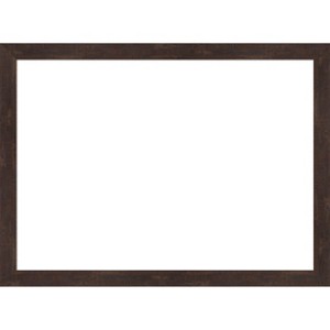 Amanti Art Fresco Dark Walnut Framed Dry Erase Magnetic Board - 1 of 4