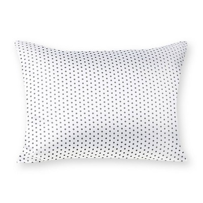 Black and white polka dot outlet pillowcases