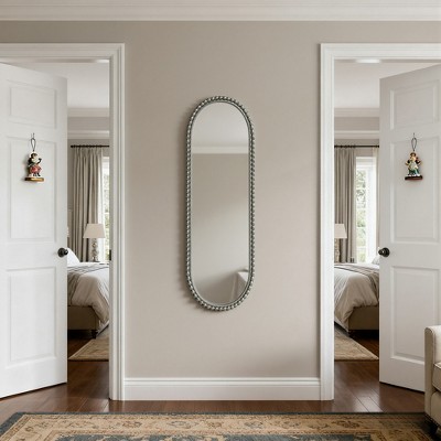 Spassway 47" x 16" Versatile Decorative Mirror Wall Art for Bathroom Living Room Bedroom Entryway Office Home and Office Decor Gold/Sliver Available