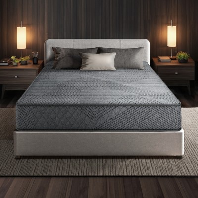 Swedrea Hybrid Mattress Medium Cooling Memory Foam in Black