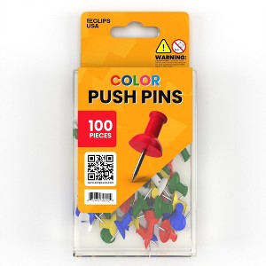 39150: Push Pins - 60 Pack (48 Packs) - 1 of 4