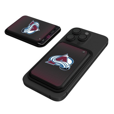 Keyscaper NHL Western Conference Teams Linen Black Magnetic Credit Card Wallet