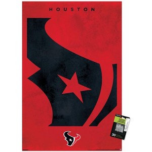Trends International NFL Houston Texans - Logo 25 Unframed Wall Poster Prints - 1 of 4