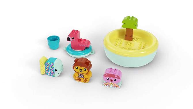 LEGO DUPLO Bath Time Fun: Floating Animal Island Toy 10966, 2 of 8, play video