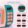 Itopfox Microwave Toy Kitchen Play Set with Electronic Oven, Play Food Cookware & Utensils for Kids Fun Pretend Cooking Learning Toy for Girls & Boys - 4 of 4
