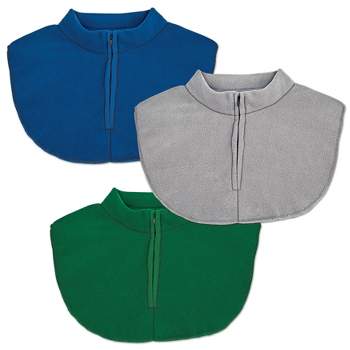 Collections Etc 3-Pack Multicolored Zip Front Fleece Dickies Polyester Jacket One Size Multi