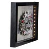 Northlight LED Lighted Framed 3D "Baby It's Cold Outside" Christmas Wall Art - 14" - Black - 3 of 4