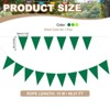 Unique Bargains 49ft Felt Fabric Triangle Bunting Garland Party Banner 1 Pcs - 2 of 4