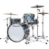 Slingerland Radio King 4-Piece Shell Pack With 22" Bass Drum and Snare Black Diamond Pearl - 3 of 4
