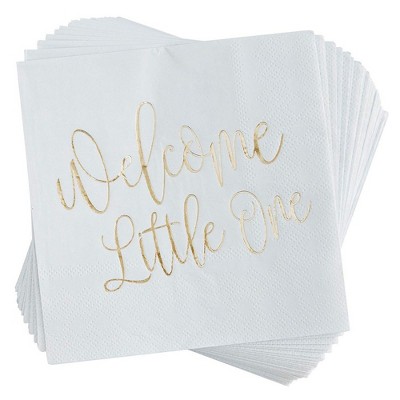baby shower paper napkins