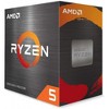 AMD Ryzen 5 5600 6-core 12-thread Desktop Processor with Wraith Stealth Cooler - 6 cores & 12 threads - 3.5 GHz- 4.4 GHz CPU Speed - 35MB Total Cache - image 2 of 4
