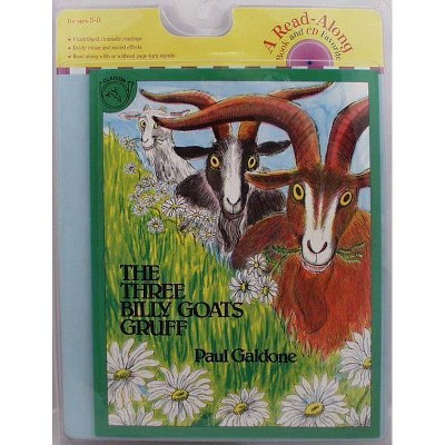 The Three Billy Goats Gruff Book & CD - (Paul Galdone Classics) by  Paul Galdone (Mixed Media Product)