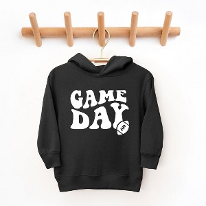 The Juniper Shop Game Day Football Toddler Graphic Hoodie - 1 of 3