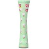 Memoi Women's Queen Of The Green Rayon From Bamboo Crew Socks Mint 9-11 - 2 of 3