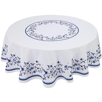 Avanti Blue Portofino 70" Round Tablecloth - Multicolored