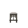 New Classic Furniture, Gulliver Wood Bench, Rustic Brown - 4 of 4