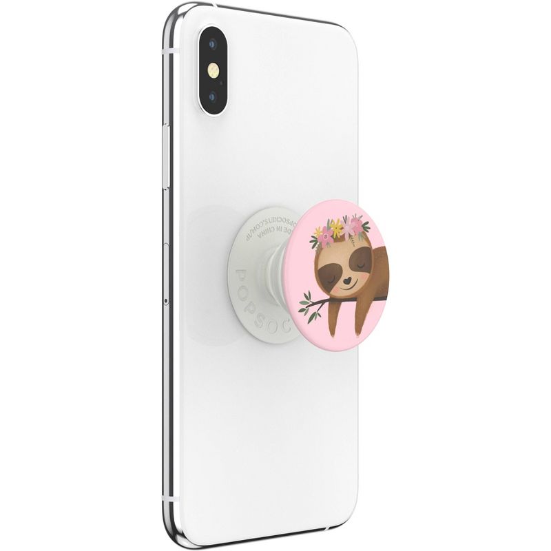 PopSockets PopGrip Cell Phone Grip &#38; Stand - Sweet Sloth, 6 of 7
