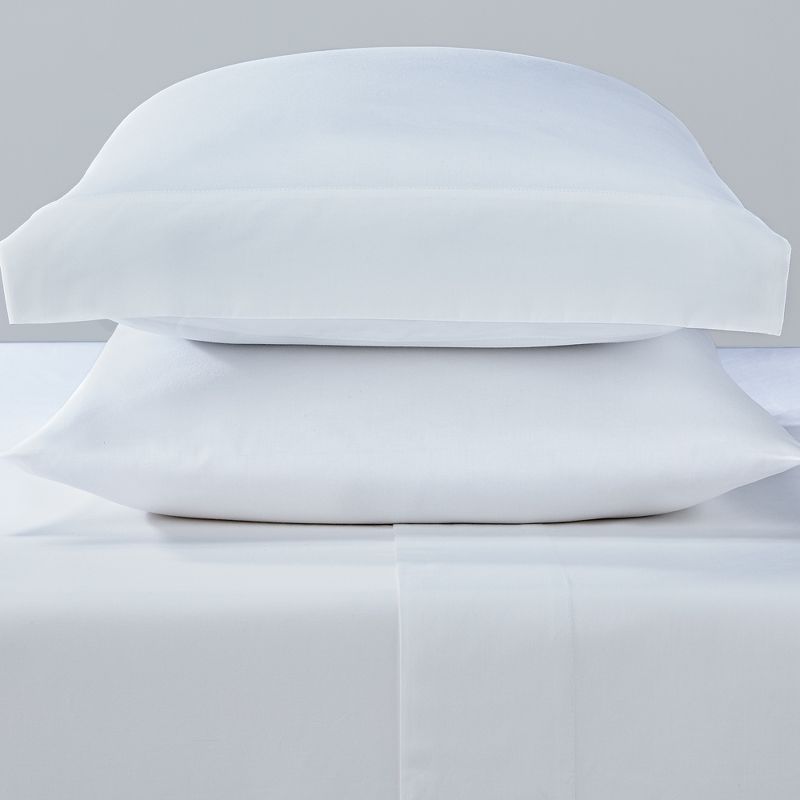 White Sateen King Pillow Case Set of 2 - Levtex Home, 1 of 4